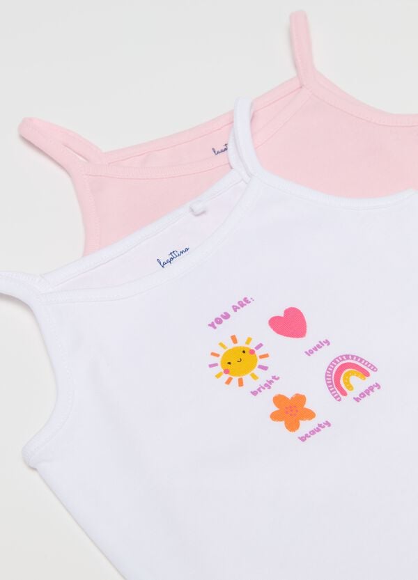 Ovs Tripack Body Senza Maniche In Cotone