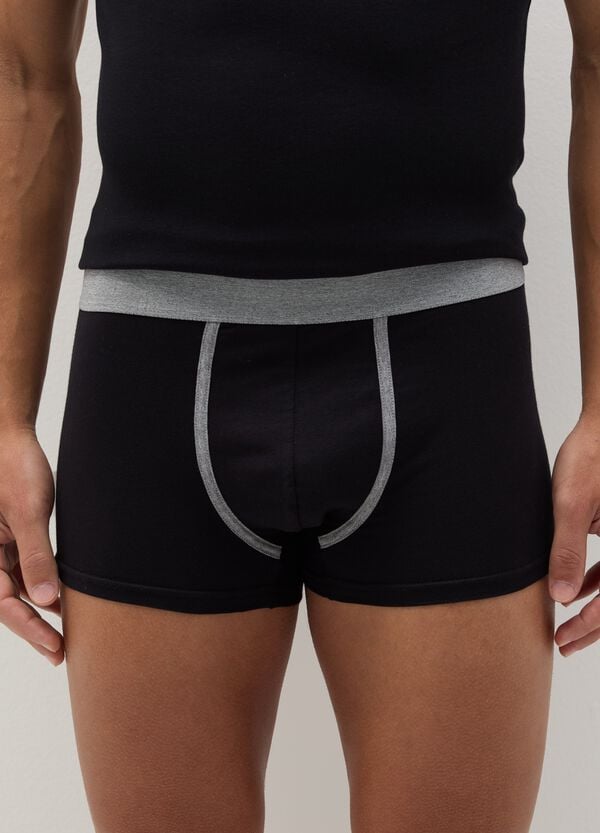Ovs Tripack Boxer Con Dettagli A Contrasto