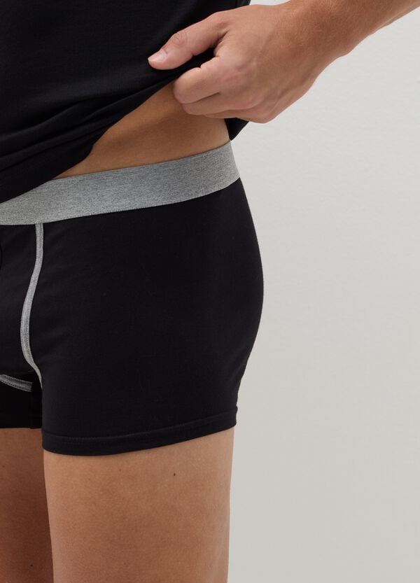 Ovs Tripack Boxer Con Dettagli A Contrasto