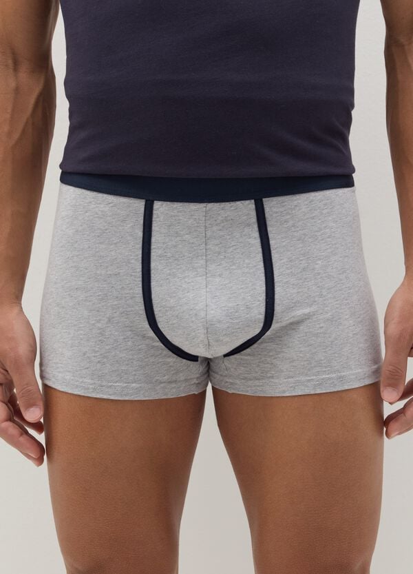 Ovs Tripack Boxer Con Dettagli A Contrasto