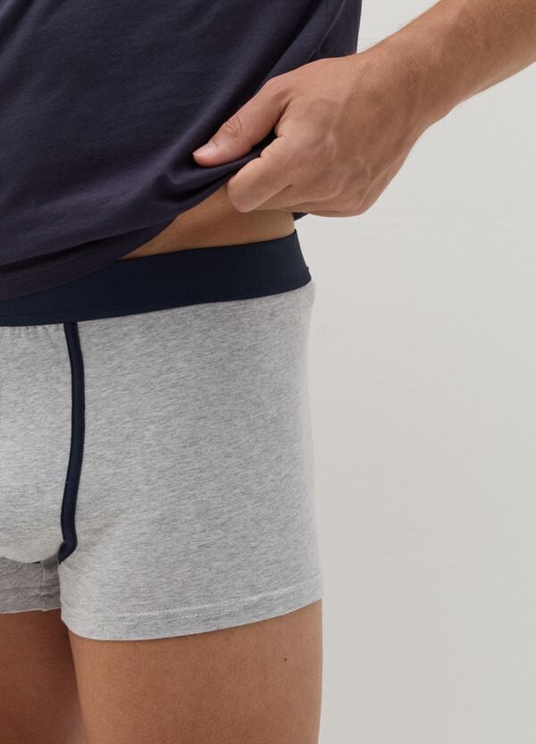 Ovs Tripack Boxer Con Dettagli A Contrasto