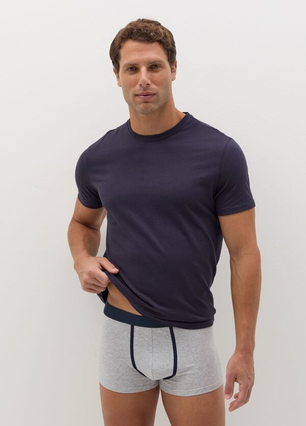 Ovs Tripack boxer con dettagli a contrasto