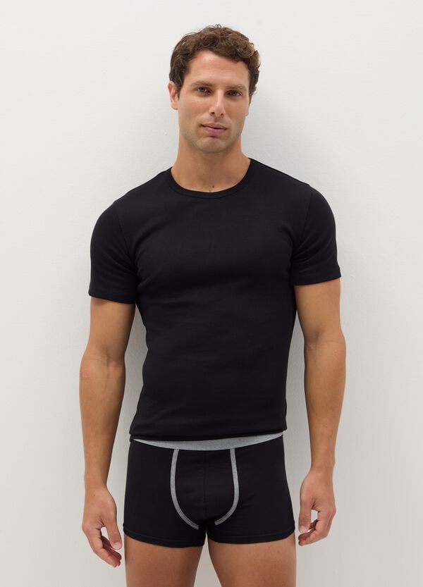 Ovs Tripack boxer con dettagli a contrasto