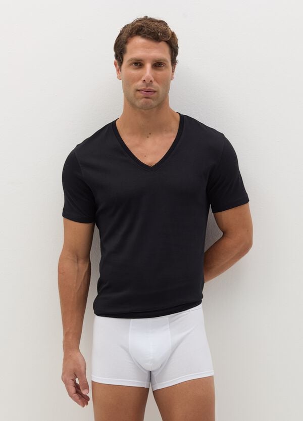 Ovs Tripack boxer in cotone bio stretch