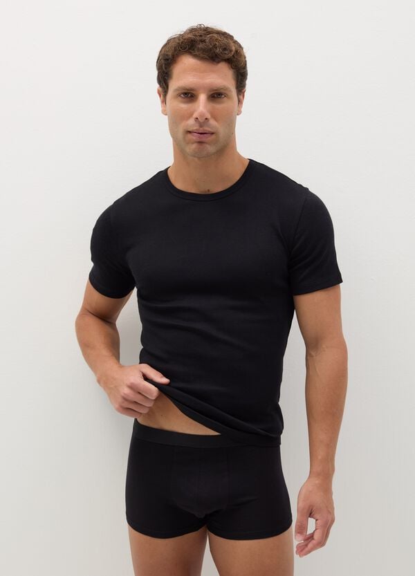 Ovs Tripack boxer in cotone bio stretch