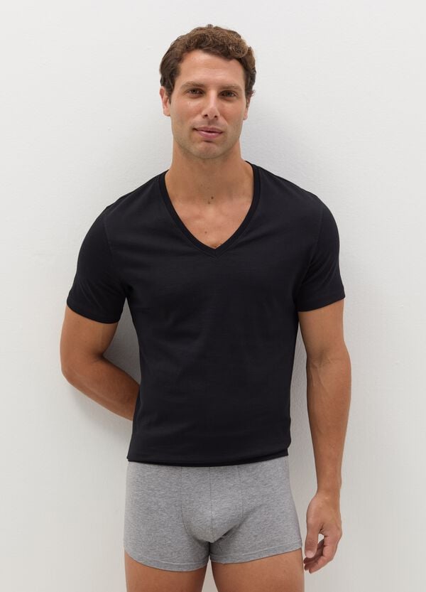 Ovs Tripack boxer in cotone bio stretch