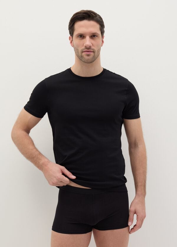 Ovs Tripack boxer in cotone stretch