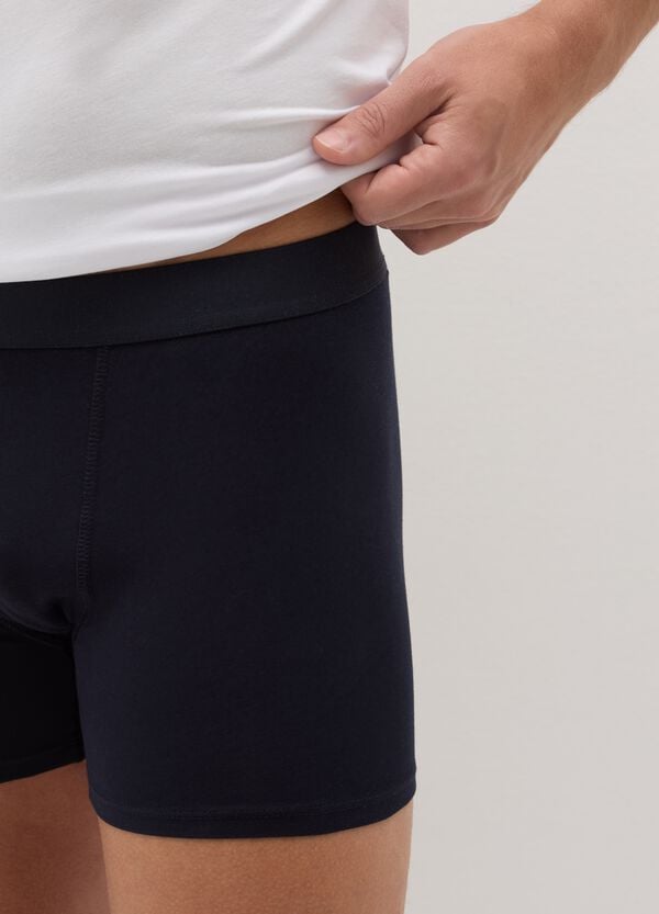 Ovs Tripack Boxer Midi Con Elastico Esterno