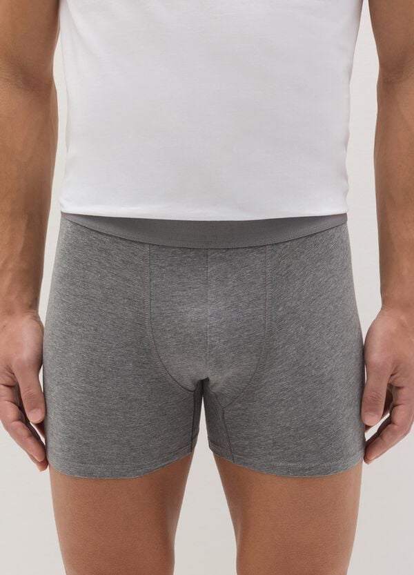 Ovs Tripack Boxer Midi Con Elastico Esterno