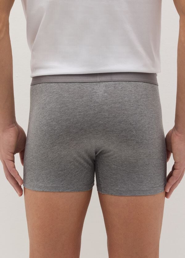 Ovs Tripack Boxer Midi Con Elastico Esterno