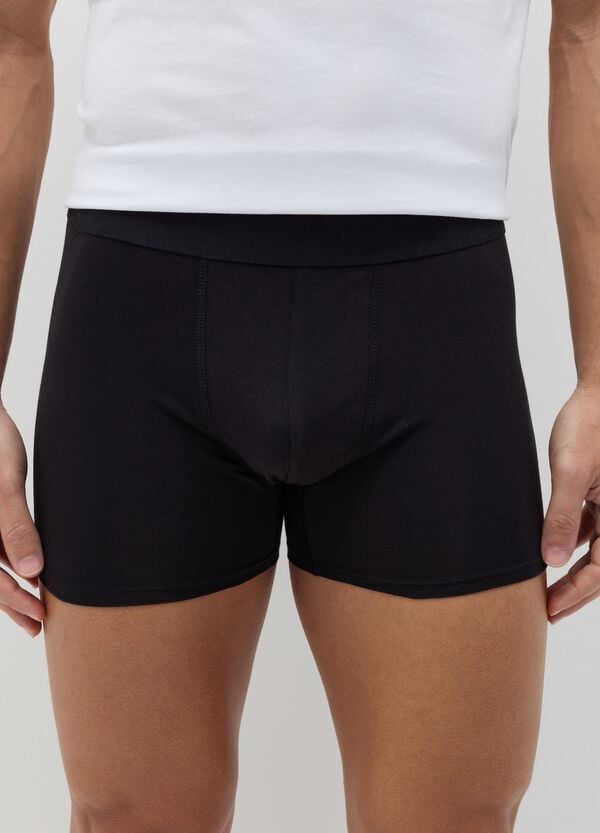 Ovs Tripack Boxer Midi Con Elastico Esterno