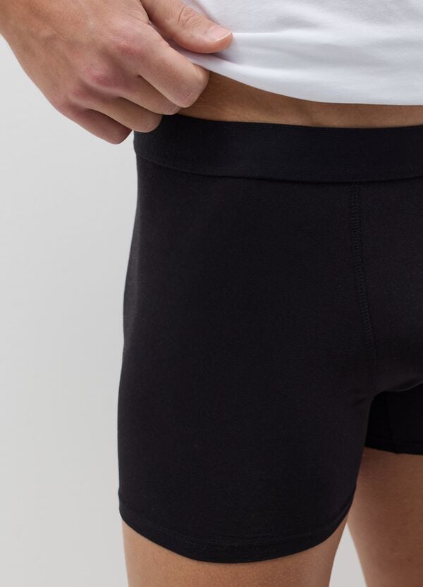 Ovs Tripack Boxer Midi Con Elastico Esterno