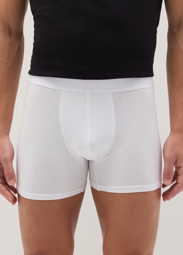 Ovs Tripack Boxer Midi Con Elastico Esterno