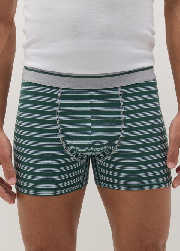 Ovs Tripack Boxer Midi Con Profilo Rigato