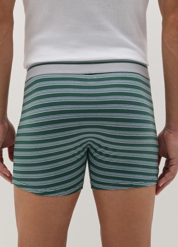 Ovs Tripack Boxer Midi Con Profilo Rigato