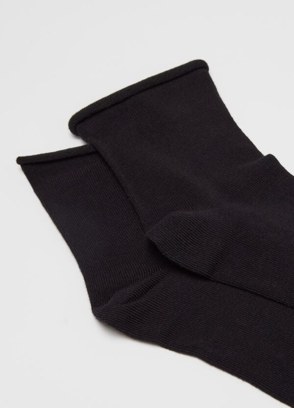 Ovs Tripack Calze Corte Con Piccolo Risvolto