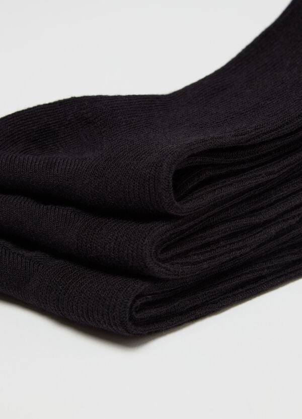 Ovs Tripack Calze Corte Con Profilo Arricciato