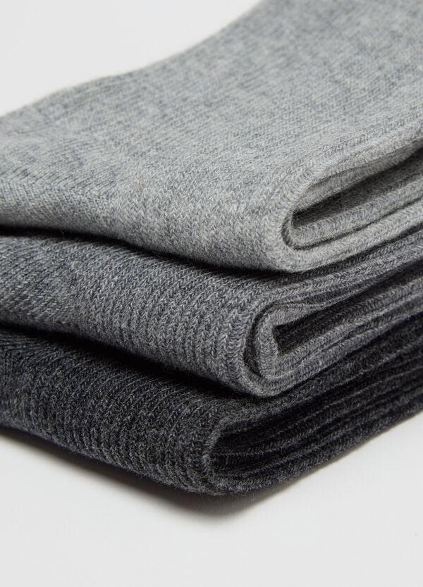 Ovs Tripack Calze Corte Con Profilo Arricciato