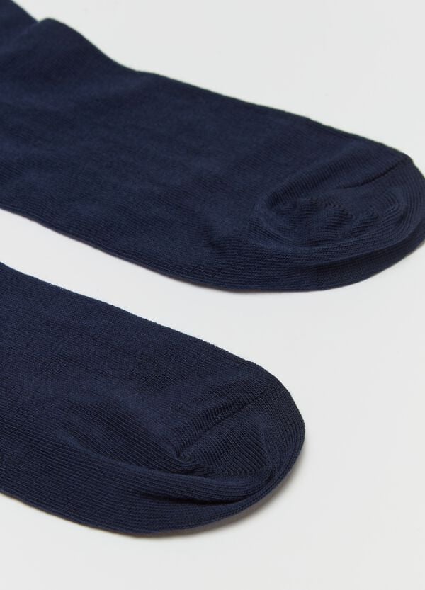 Ovs Tripack Calze Corte In Cotone Bio