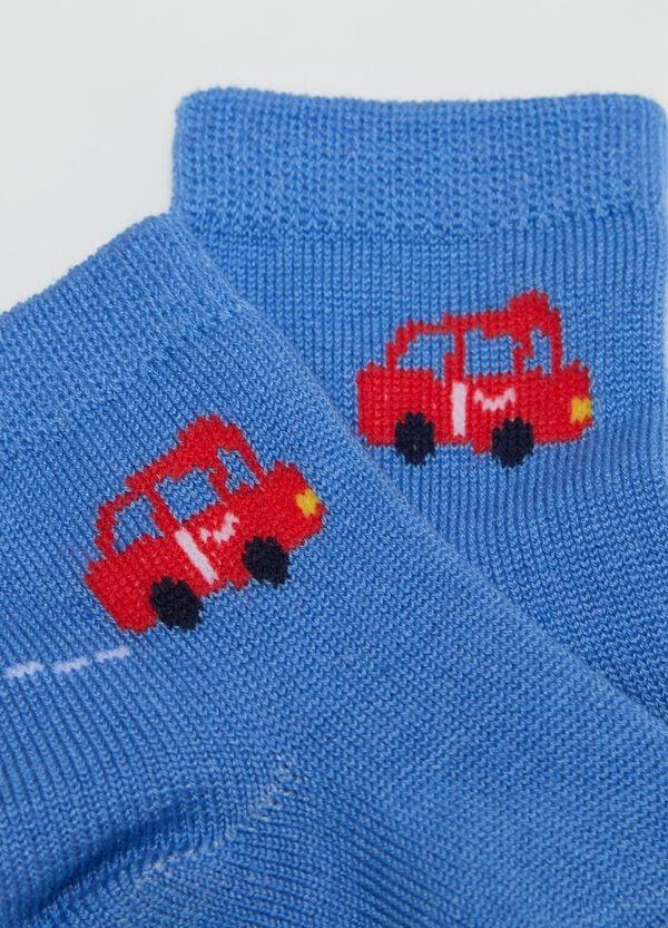 Ovs Tripack Calze Corte Righe E Macchinine