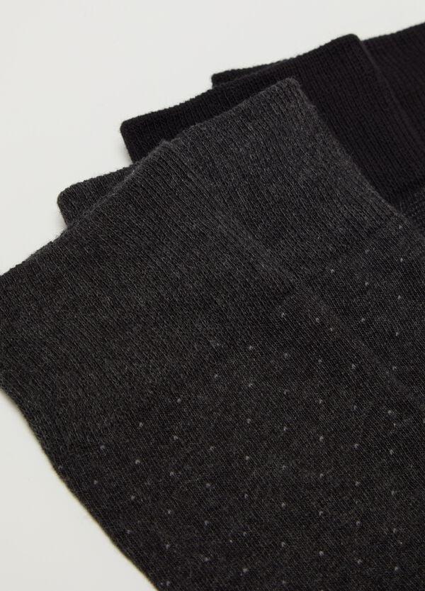 Ovs Tripack Calze Fantasia Micro Pois E Righe