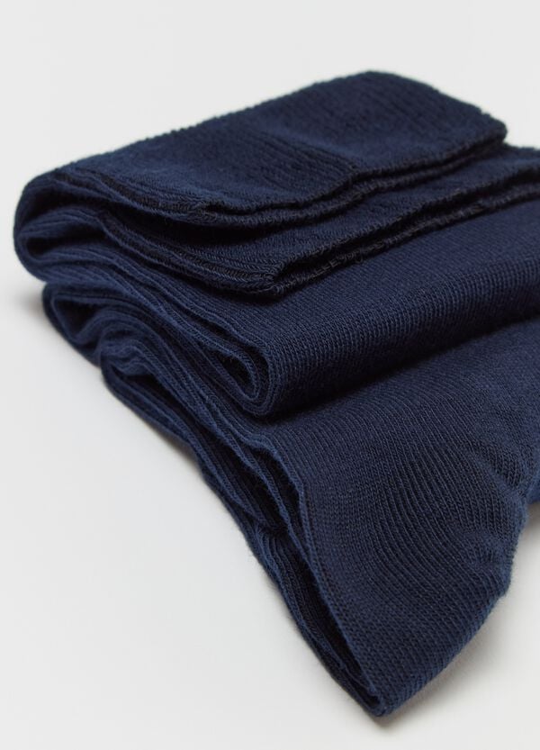 Ovs Tripack Calze Lunghe In Cotone Bio