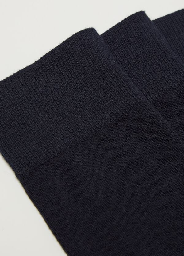 Ovs Tripack Calze Lunghe In Cotone Bio