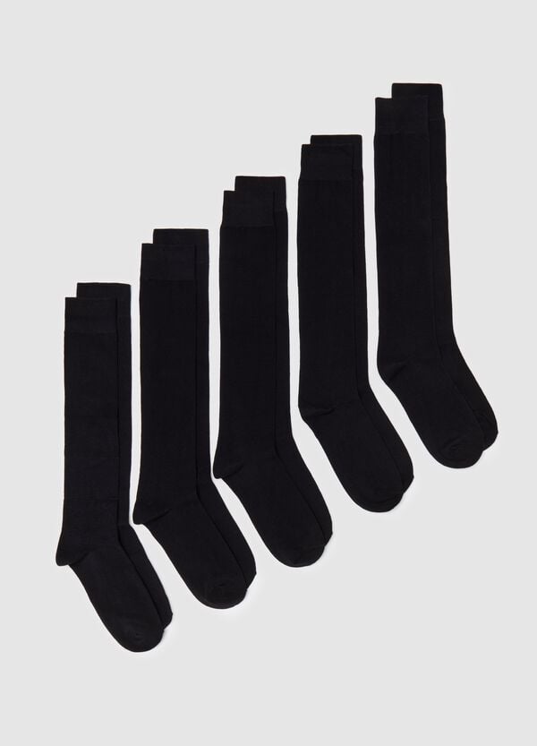 Ovs Tripack calze lunghe stretch