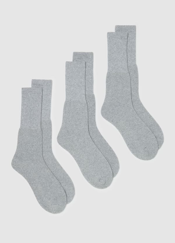 Ovs Tripack calze midi da tennis