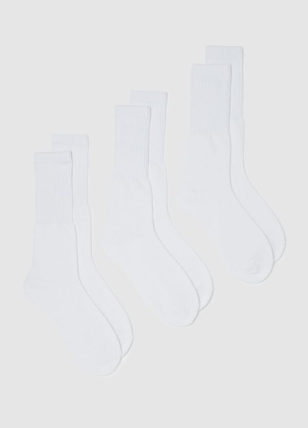 Ovs Tripack calze midi da tennis