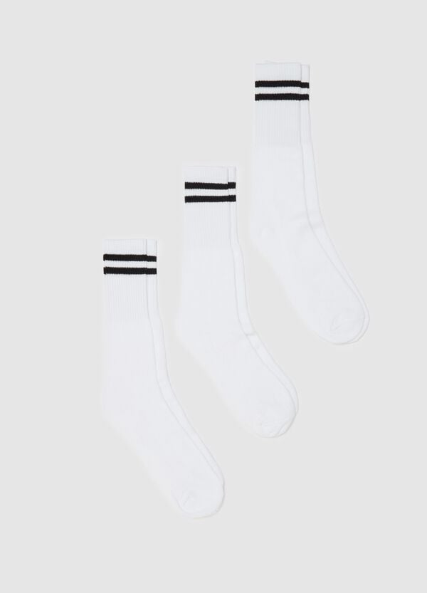 Ovs Tripack calze midi da tennis