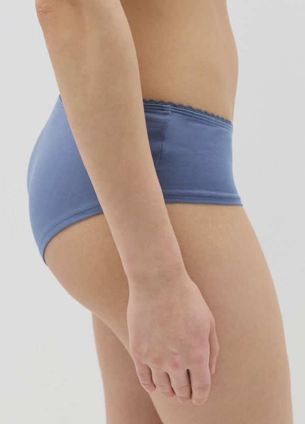 Ovs Tripack Culotte Con Merletto