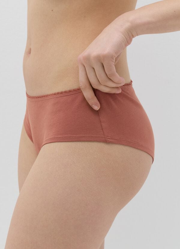 Ovs Tripack Culotte Con Merletto