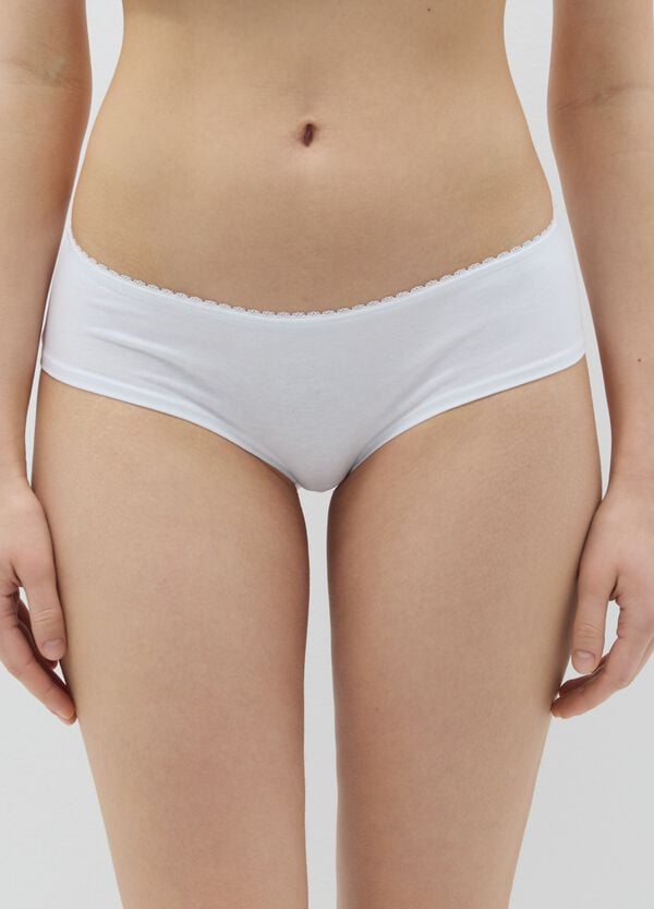 Ovs Tripack Culotte Con Merletto