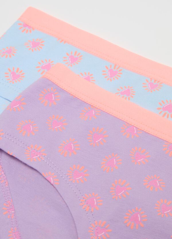 Ovs Tripack Culotte Con Stampa Cuori