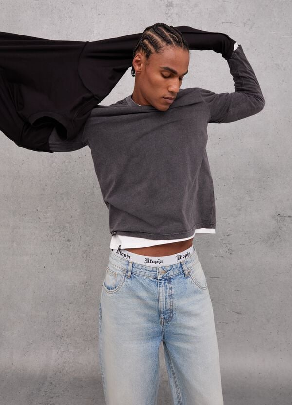 Ovs Tripack Everyday Longsleeve Regular Fit