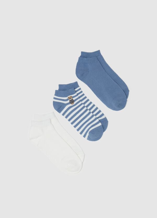 Ovs Tripack pariscarpa sneakers con ricamo orsetto