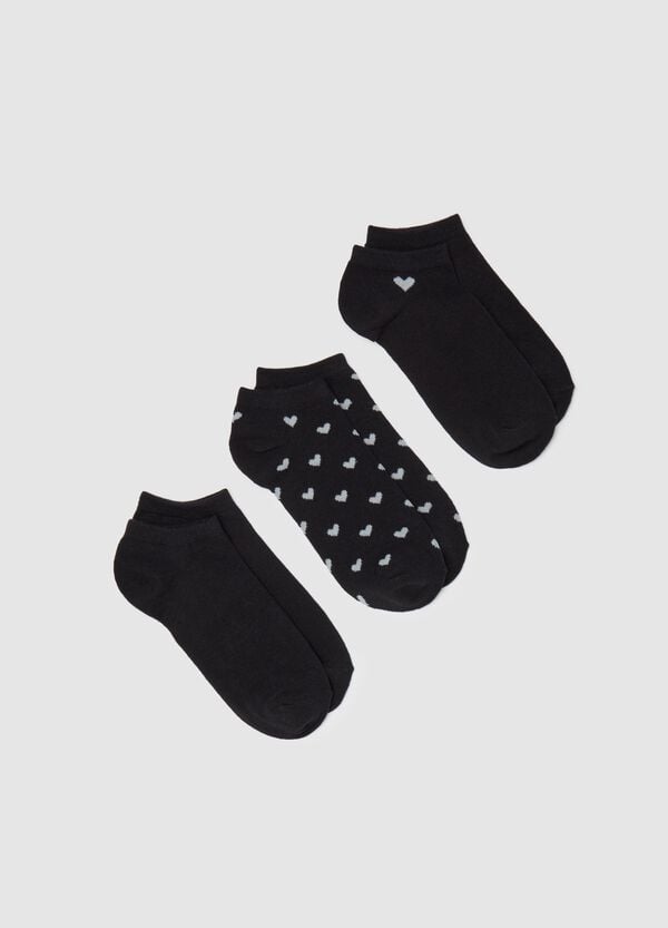 Ovs Tripack pariscarpa sneakers disegno cuoricini