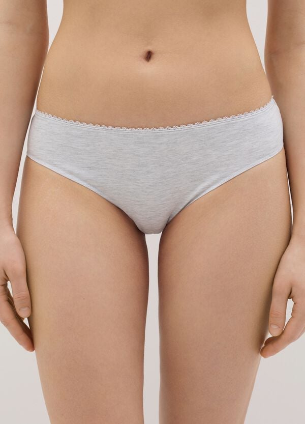 Ovs Tripack Slip Con Merletto