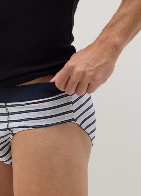 Ovs Tripack Slip In Cotone Bio Con Stampa