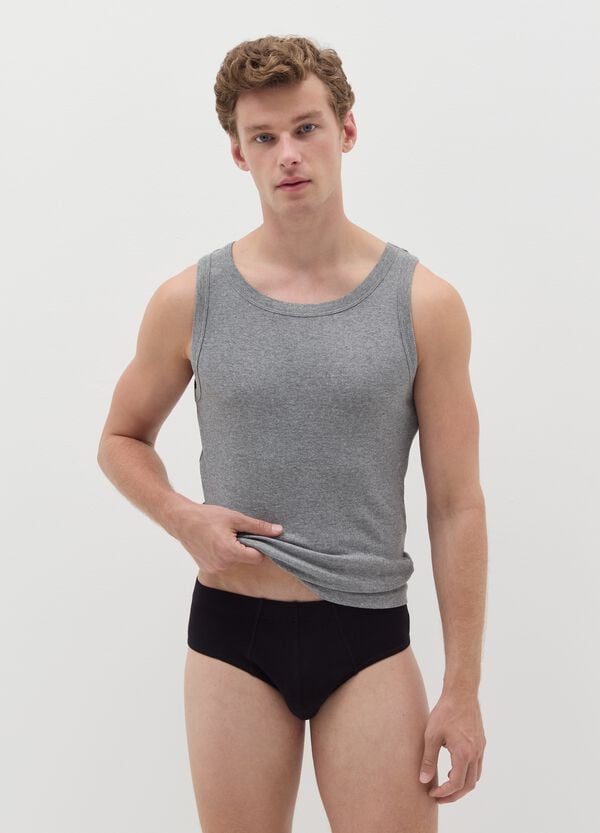 Ovs Tripack slip in cotone bio stretch