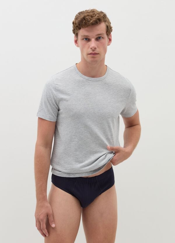 Ovs Tripack slip in cotone bio stretch