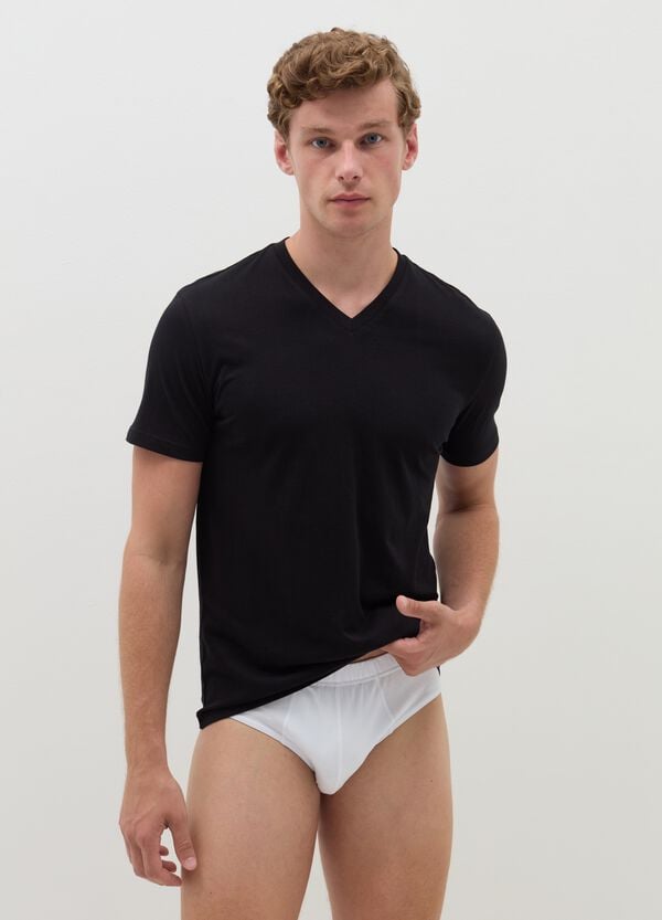 Ovs Tripack slip in cotone bio stretch