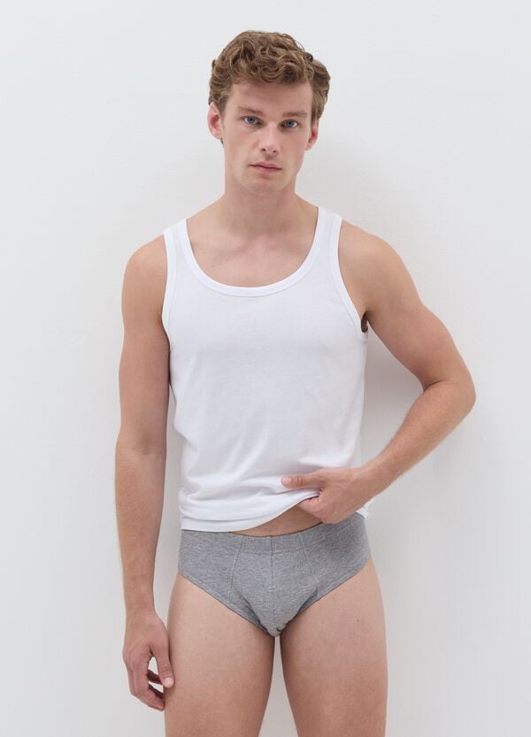 Ovs Tripack slip in cotone bio stretch