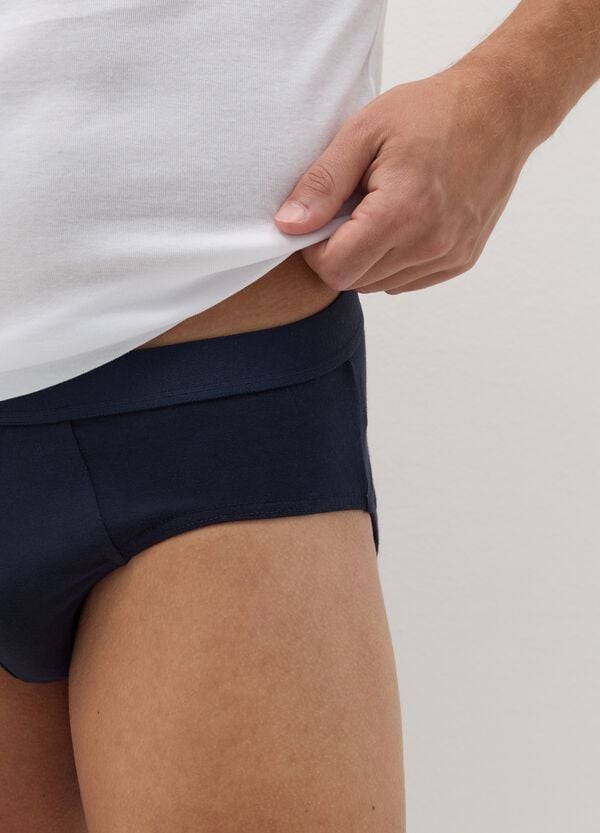 Ovs Tripack Slip In Cotone Stretch