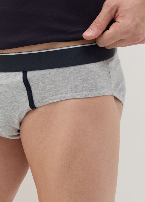 Ovs Tripack Slip In Cotone Stretch