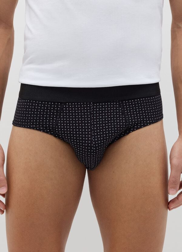 Ovs Tripack Slip In Cotone Stretch Micro Fantasia