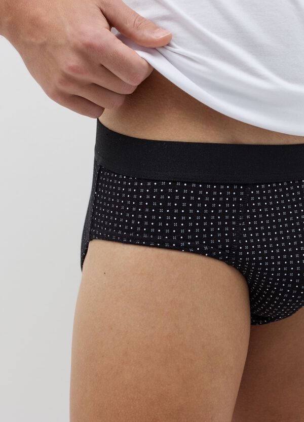 Ovs Tripack Slip In Cotone Stretch Micro Fantasia