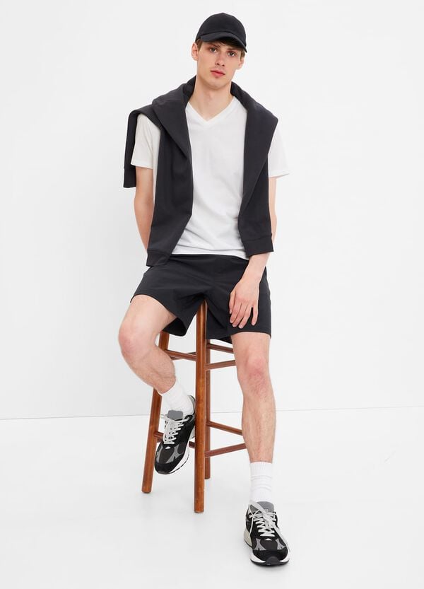 Ovs Tripack T-shirt Con Scollo A V