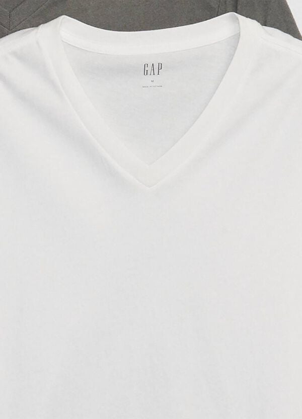 Ovs Tripack T-shirt Con Scollo A V
